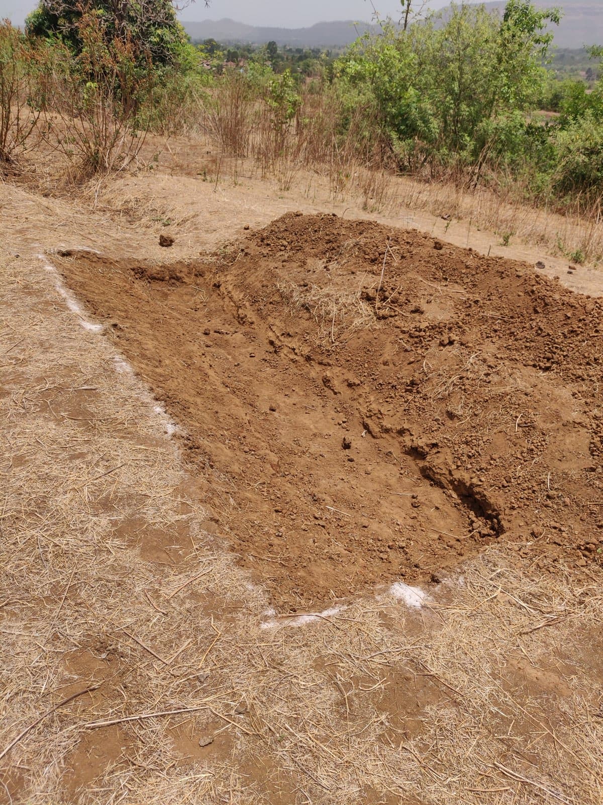 Swale, berm, and bund earthworks